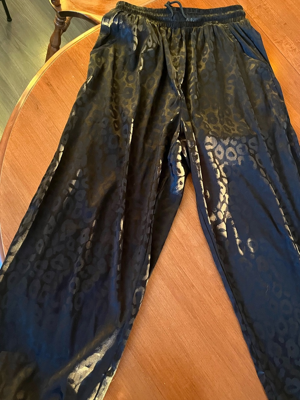 Redsky Black Leopard ‘Rich Aunty Pants’